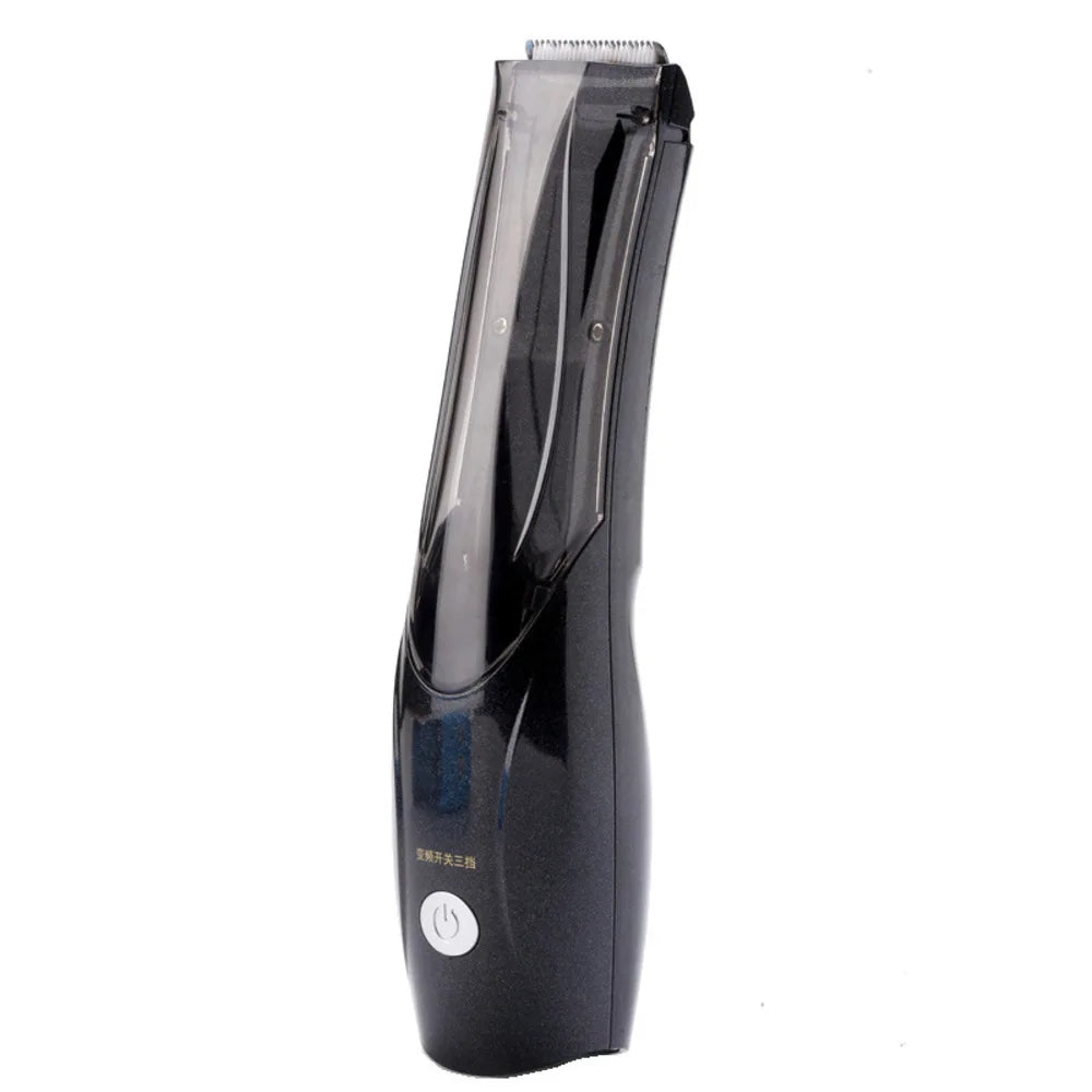 Pet Vacuum Hair Clipper With Suction USB Rechargeable Electric Dog Cat Hair Trimmer Low Noise Pet Hair Remover Grooming Tool