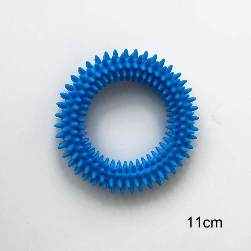 18/27CM Dog Toys for Large Dogs EVA Interactive Training Ring Puller Resistant for Dogs Pet Flying Discs Bite Ring Toy Dog Ring