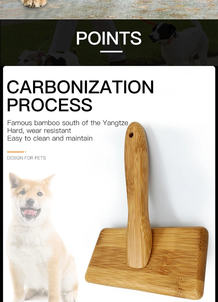 Fenice Dog Cat Comb Brush Needle Open knot brush Pet Hair Brush for Dog Hair Remover Pet Beauty Grooming Tool