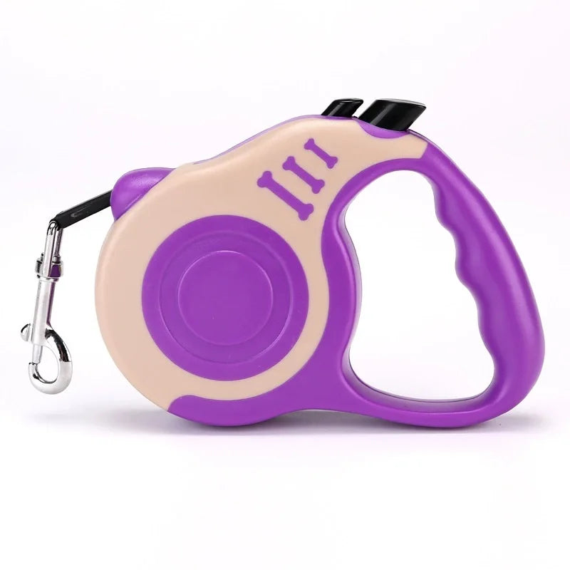New Leash for Big Dog Retractable Leash 5 Meters Hands Free Small Dog Leash Double Strap for Dogs GXQ12