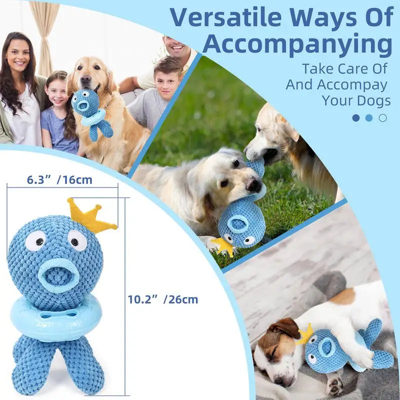 Puppy Teething Toys Cartoon Squeeze Puppy Teething Chewing Toys Cute Puppy Sound Toys Entertainment Supplies Interactive Dog