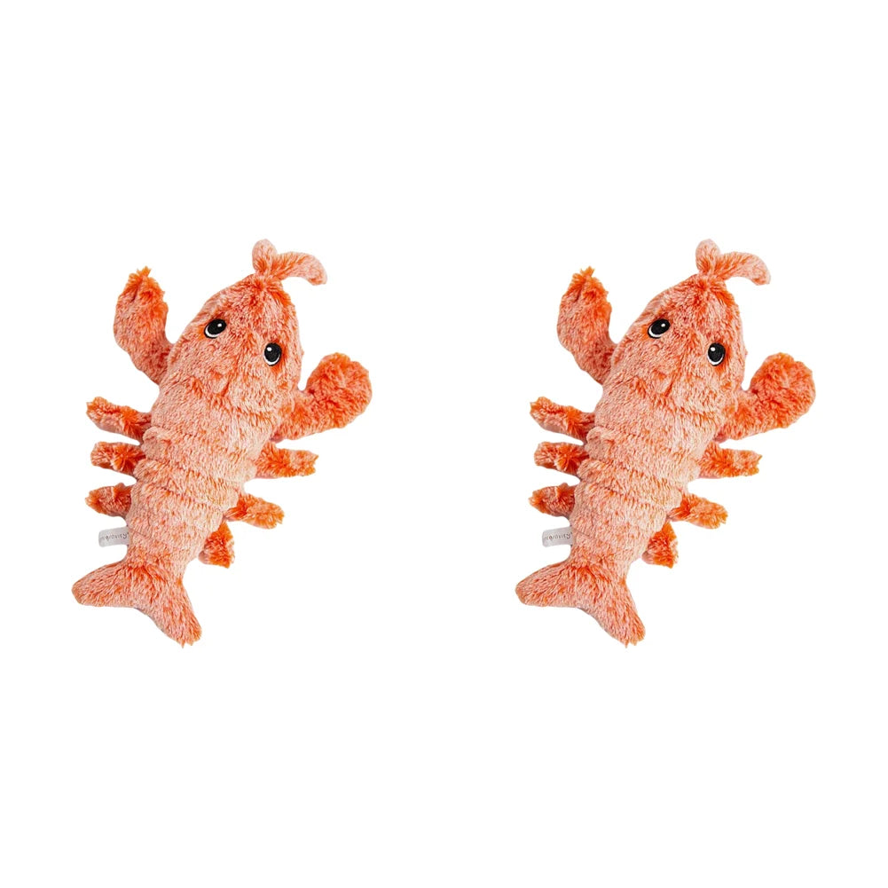 Wiggly Lobster Dog Toy Floppy Lobster Interactive Dog Toy Interactive Dog Toys To Keep Them Busy for Medium Dogs Teething