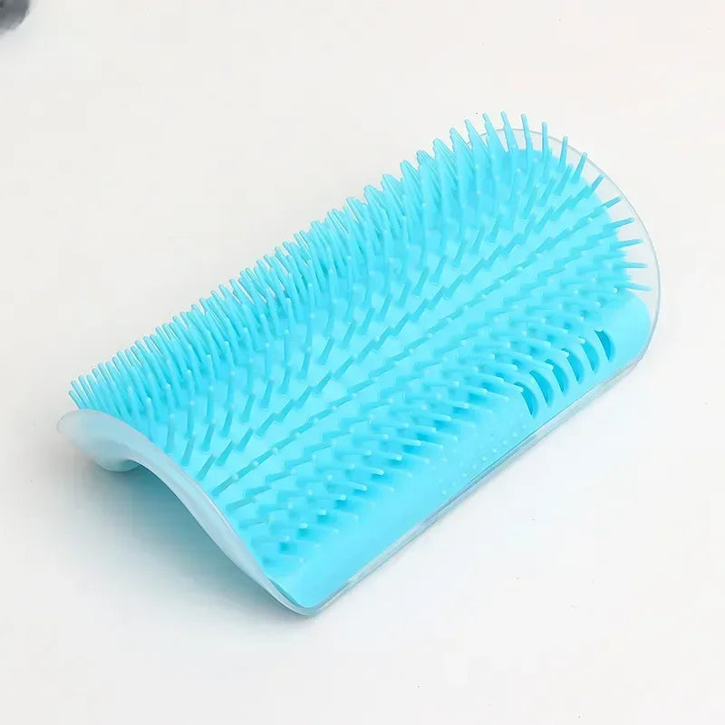 Cat Corner Brush Comb For Cats Massager Grooming Cat Arch Plastic Self Cleaning Scrapers Scratcher Supplies Pet Products Home