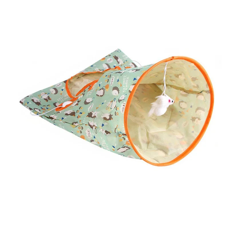 Madden Teasing Cat Sticks Cat Toys To Relieve Boredom Cat Drills Bags To Make Noise Paper Cat Tunnels Cats Pet Supplies Cat tail