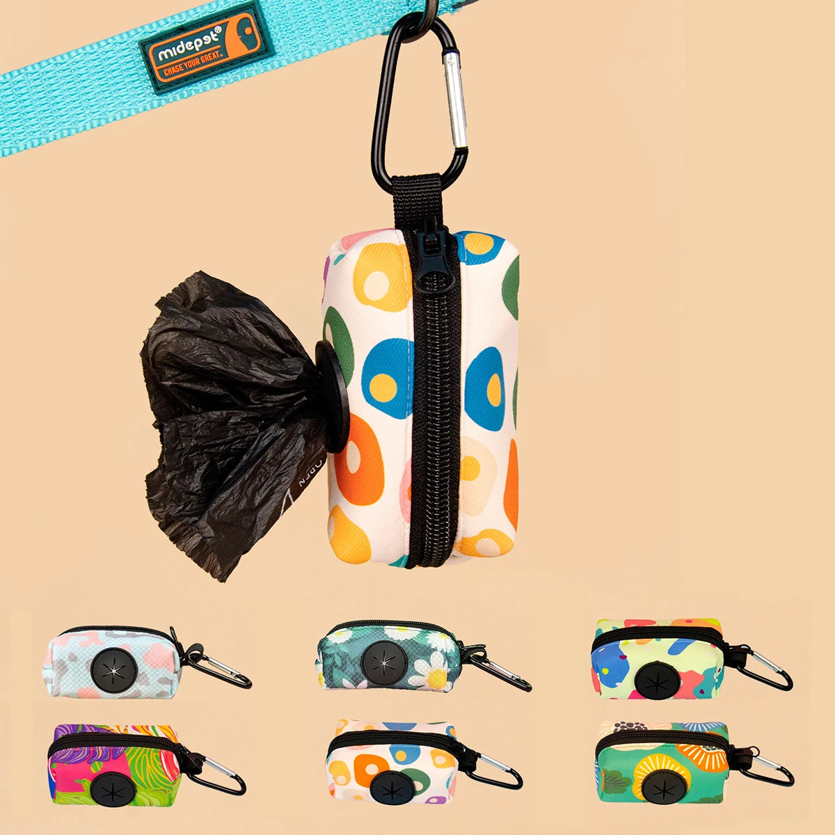 1pcs/2 pcs poop bags, suitable for all dog leashes, no built-in waste bags and leashes, are essential tools for pet owners