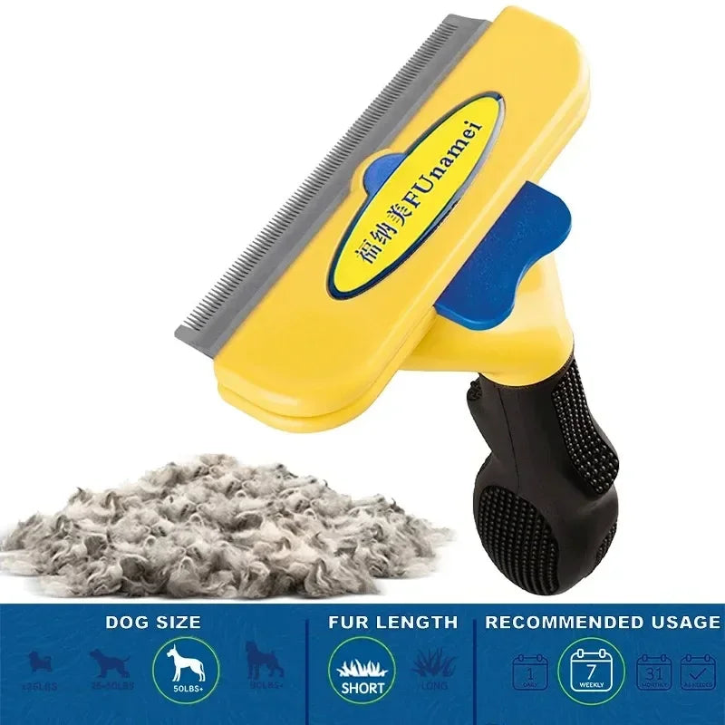 Large Dog Hair Removal Comb Big Dog Brush Pet Grooming Brush Cat Comb Dog Hair Massage Comb Cat Hair Remover Cleaning Grooming