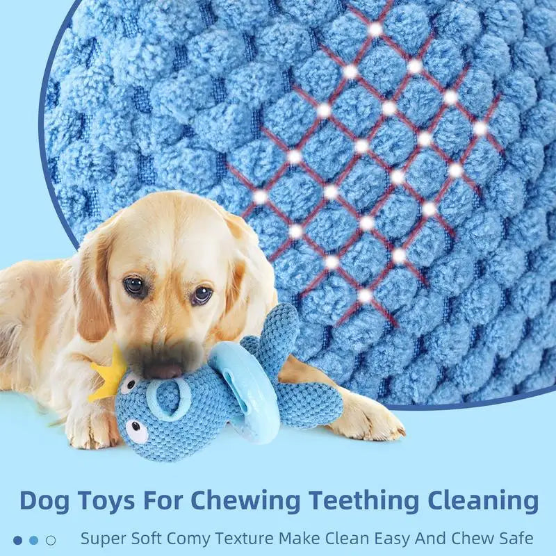 Puppy Teething Toys Cartoon Squeeze Puppy Teething Chewing Toys Cute Puppy Sound Toys Entertainment Supplies Interactive Dog