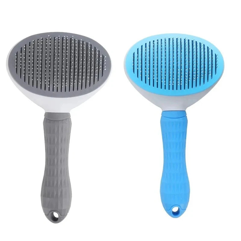 Pet Dog Brush Cat Comb Self Cleaning Pet Hair Remover Brush For Dogs Cats Grooming Tools Pets Dematting Comb Dogs Accessories