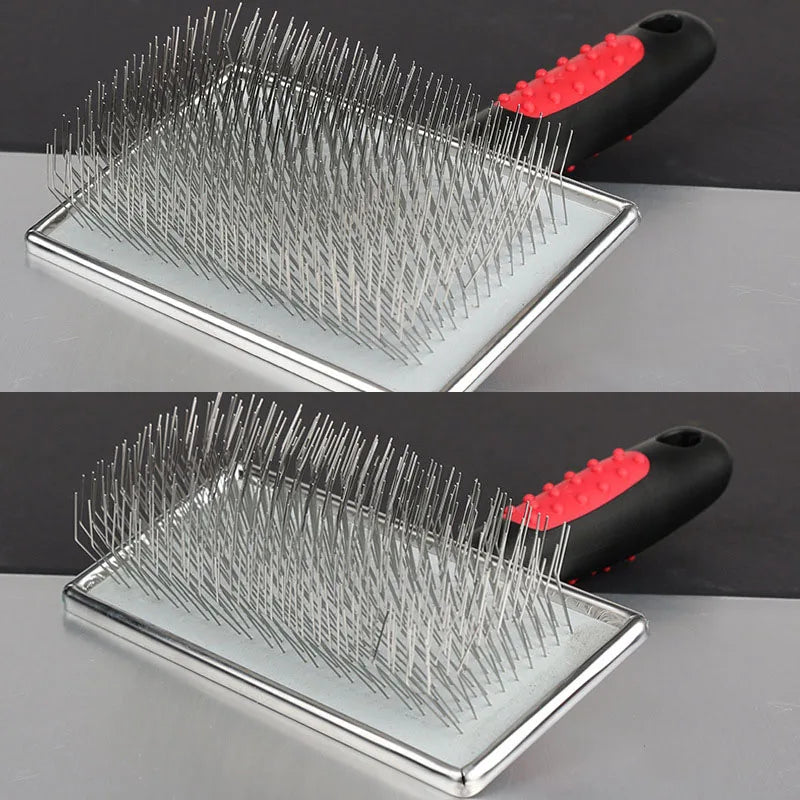 Pet Dog Hair Removal Needle Comb Fur Trimming Brush Grooming Tool Massage Tool Pet Hair Removal Needle Comb Fur Cleaning Brush