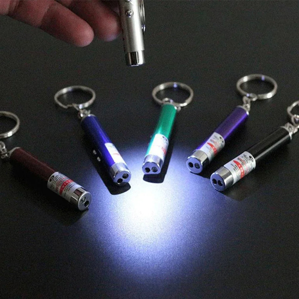 Teasing Cat Laser Pointer, Cat Laser Toy, Pet Training Chase Interactive Toy, Suitable for Kitten Cat and Dog Chase Game