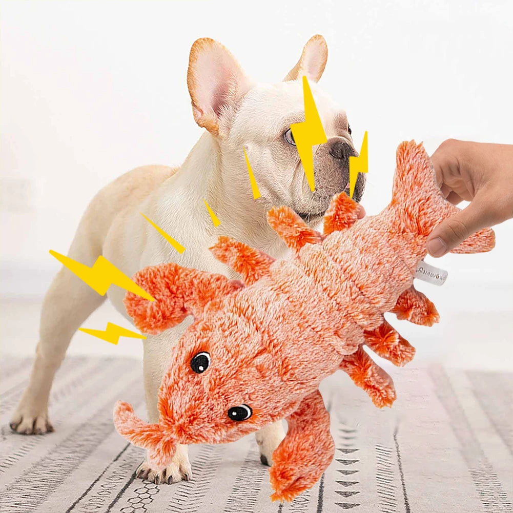Wiggly Lobster Dog Toy Floppy Lobster Interactive Dog Toy Interactive Dog Toys To Keep Them Busy for Medium Dogs Teething