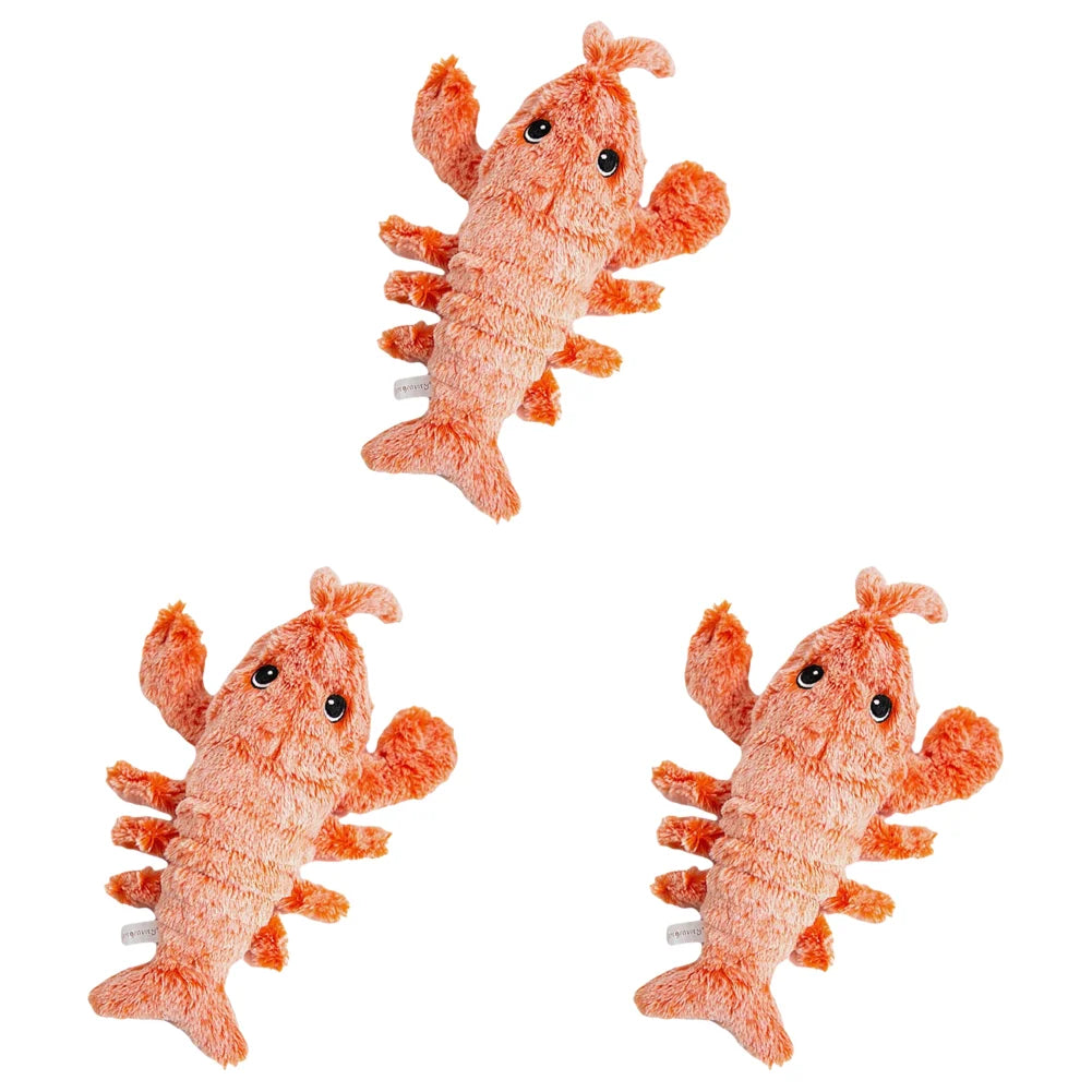 Wiggly Lobster Dog Toy Floppy Lobster Interactive Dog Toy Interactive Dog Toys To Keep Them Busy for Medium Dogs Teething