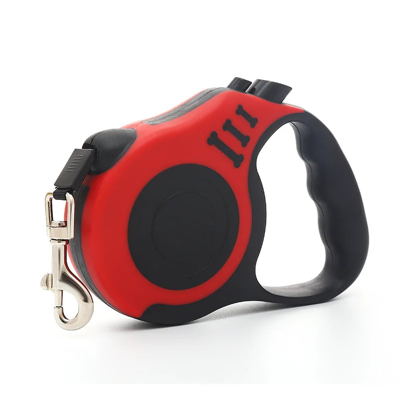 New Leash for Big Dog Retractable Leash 5 Meters Hands Free Small Dog Leash Double Strap for Dogs GXQ12