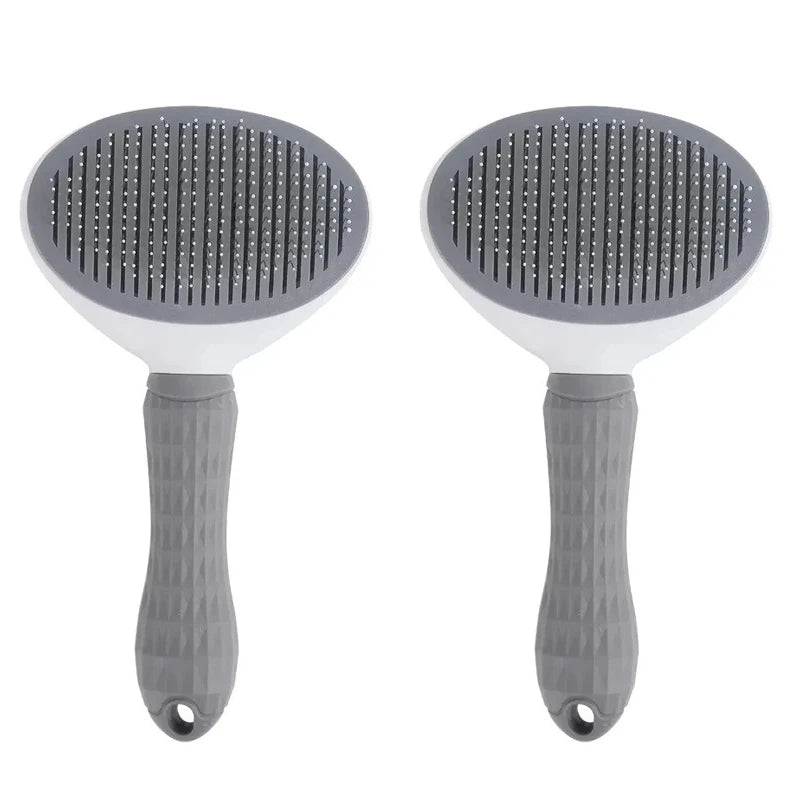 Pet Dog Brush Cat Comb Self Cleaning Pet Hair Remover Brush For Dogs Cats Grooming Tools Pets Dematting Comb Dogs Accessories
