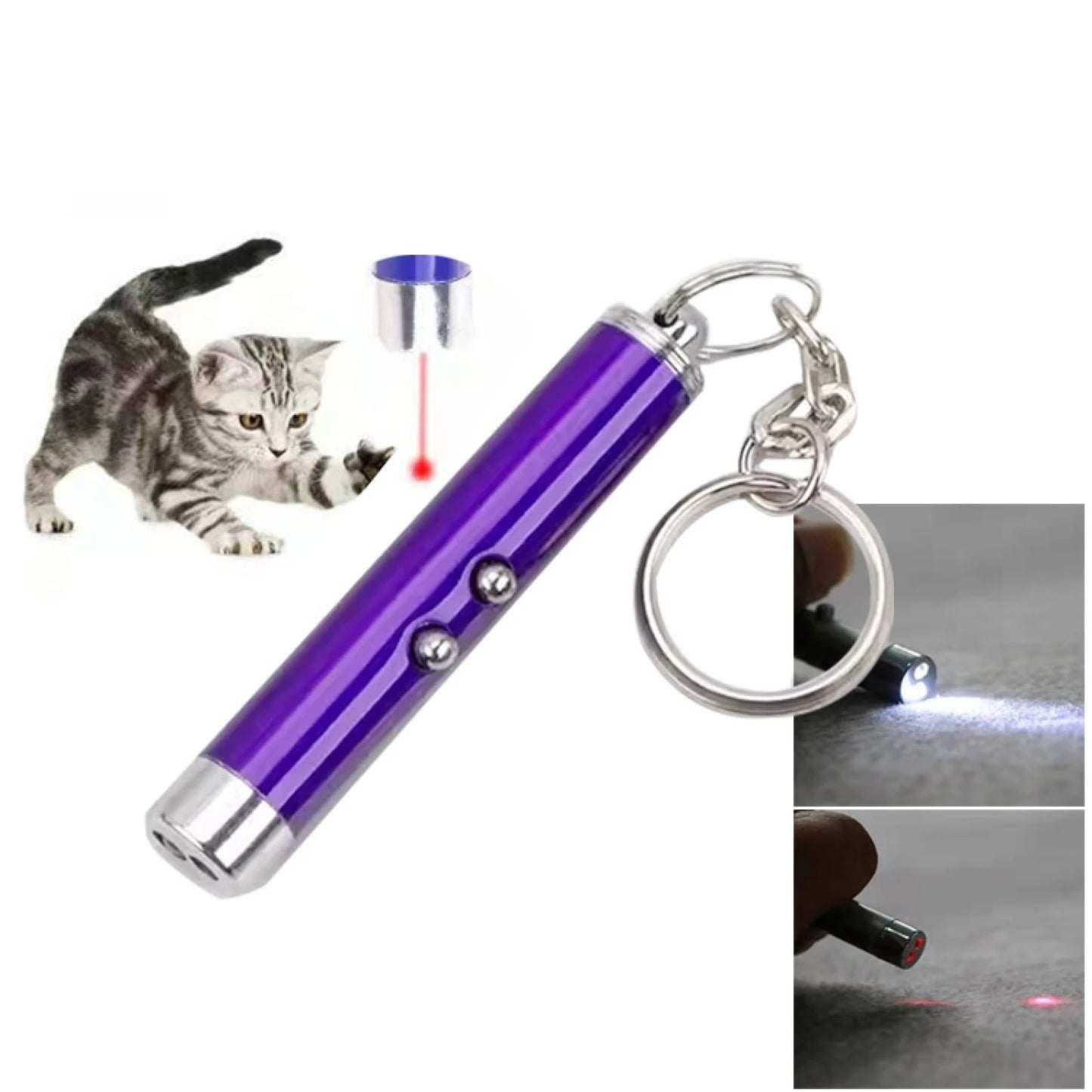 LED Red Point Fancy Cat Funny Laser Pen Cat Teasing Laser Pen