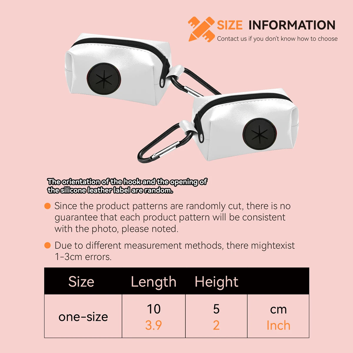 1pcs/2pcs portable pet poop bag fits all types of dog leashes, no waste bag and leash, a must-have cleaning tool for pet owners