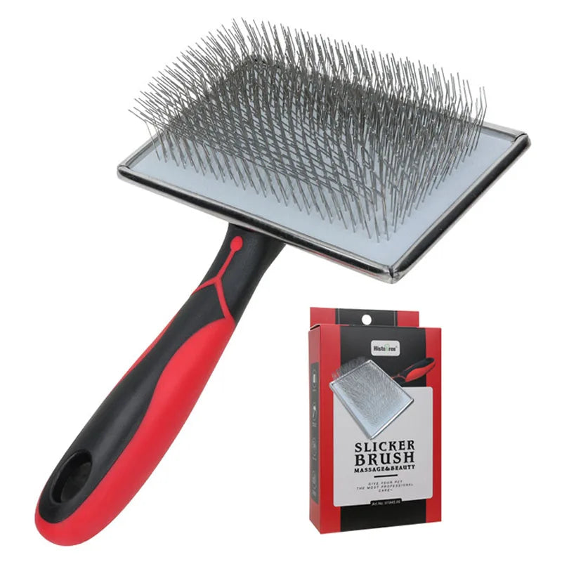 Pet Dog Hair Removal Needle Comb Fur Trimming Brush Grooming Tool Massage Tool Pet Hair Removal Needle Comb Fur Cleaning Brush