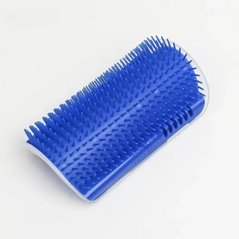 Cat Corner Brush Comb For Cats Massager Grooming Cat Arch Plastic Self Cleaning Scrapers Scratcher Supplies Pet Products Home