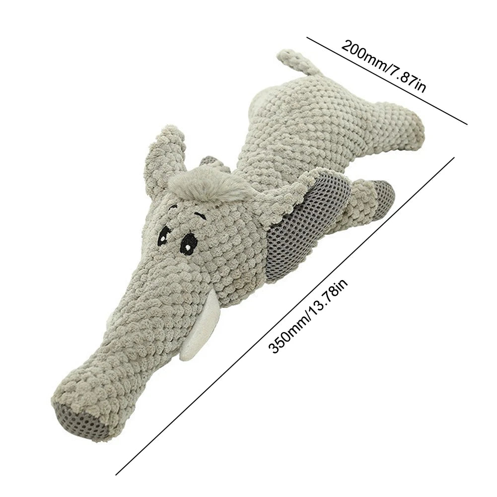 Pet Dog Toy Cute Plush Squeak Stuffed Toys Cartoon Puppy Dog Toy Puppy Teething Chewing Pet Dog Chew Squeak Toy Dog Accessories