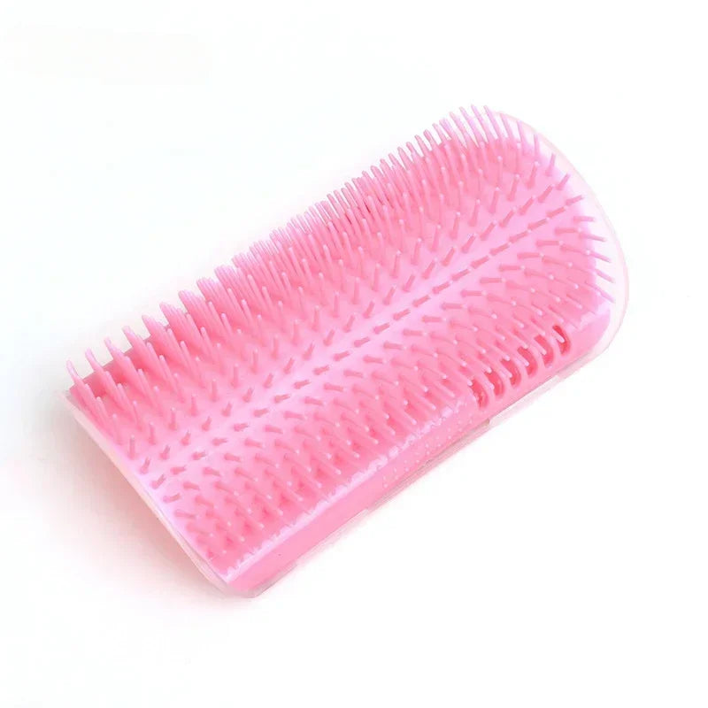Cat Corner Brush Comb For Cats Massager Grooming Cat Arch Plastic Self Cleaning Scrapers Scratcher Supplies Pet Products Home
