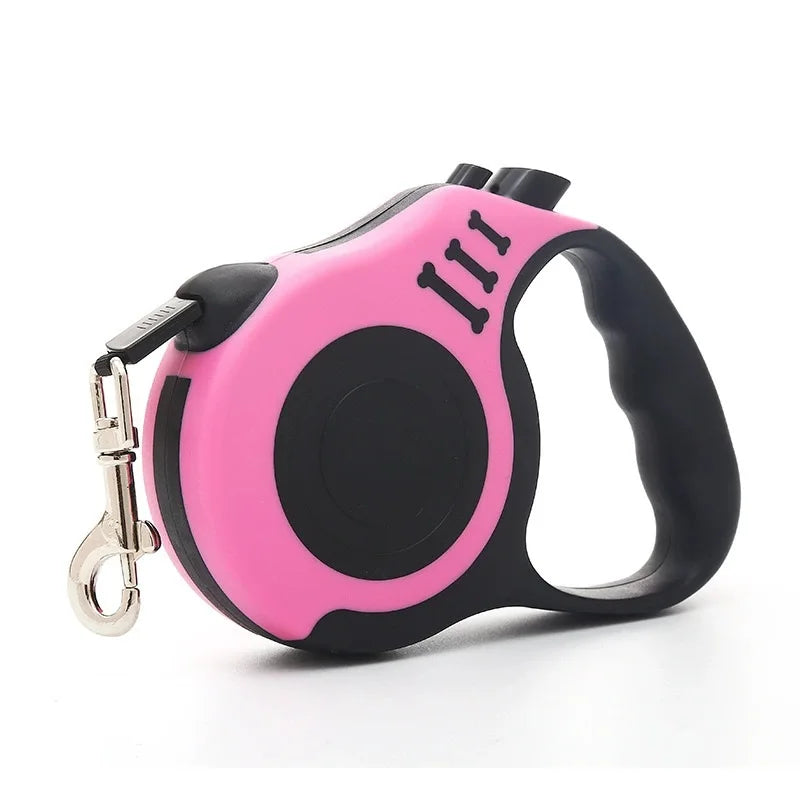 New Leash for Big Dog Retractable Leash 5 Meters Hands Free Small Dog Leash Double Strap for Dogs GXQ12